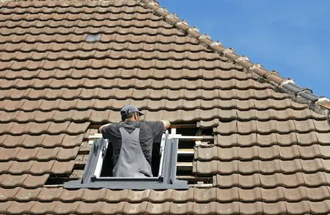 Pose de velux - Laguépie